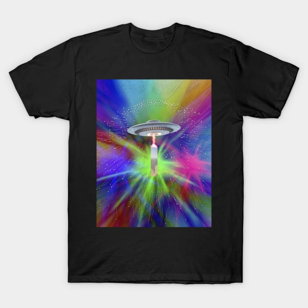 Monolith ufo alien T-Shirt by UMF - Fwo Faces Frog